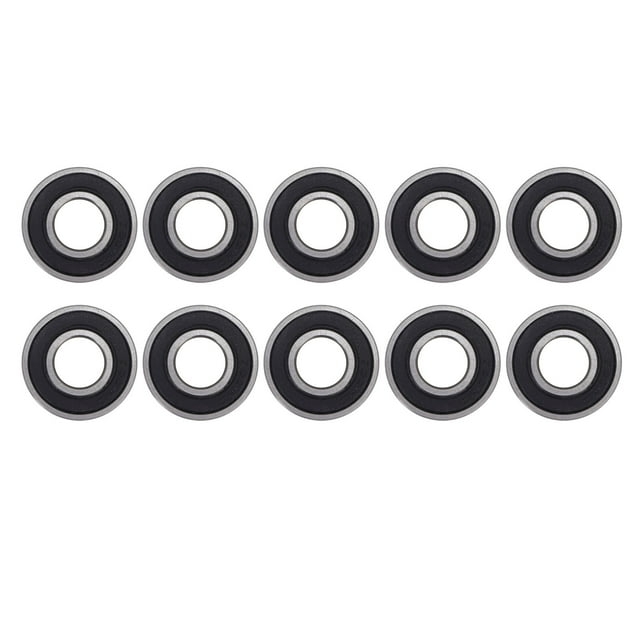10PCS 6001RS Bearing Deep Groove Ball Bearings 6001?2RS for Electric