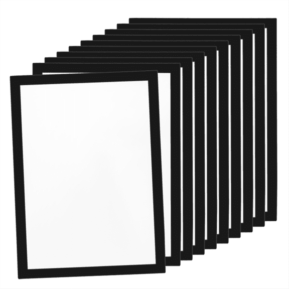 10PCS A4 Magnetic Art Frames, Self Adhesive Magnetic Picture Frame Frames Display Frame