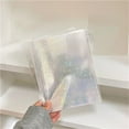 thumbnail image 1 of 10PCS A5 Photocard Sleeve Pages Top Loading Double Pocket Photo Sheet Protector with Decorative Finish for Album Binder Organization,photo sleeves,B, 1 of 5