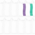 thumbnail image 1 of 10PCS Acrylic Whorl Drop Spindle Kit 5.9x2.3inch Transparent Spinning Wheel Yarn Bobbins with Protective Film for Felting Crochet and General Crafts 2.5mm Thick Clear, 1 of 9