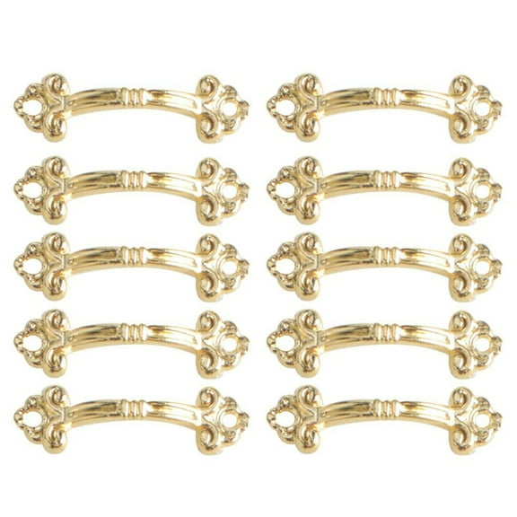10PCS Antique Drawer Small Handle Jewelry Box Gift Box Packaging Accessories
