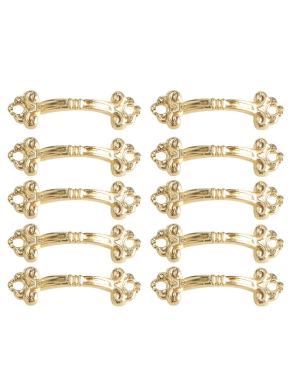 10PCS Antique Drawer Small Handle Jewelry Box Gift Box Packaging Accessories