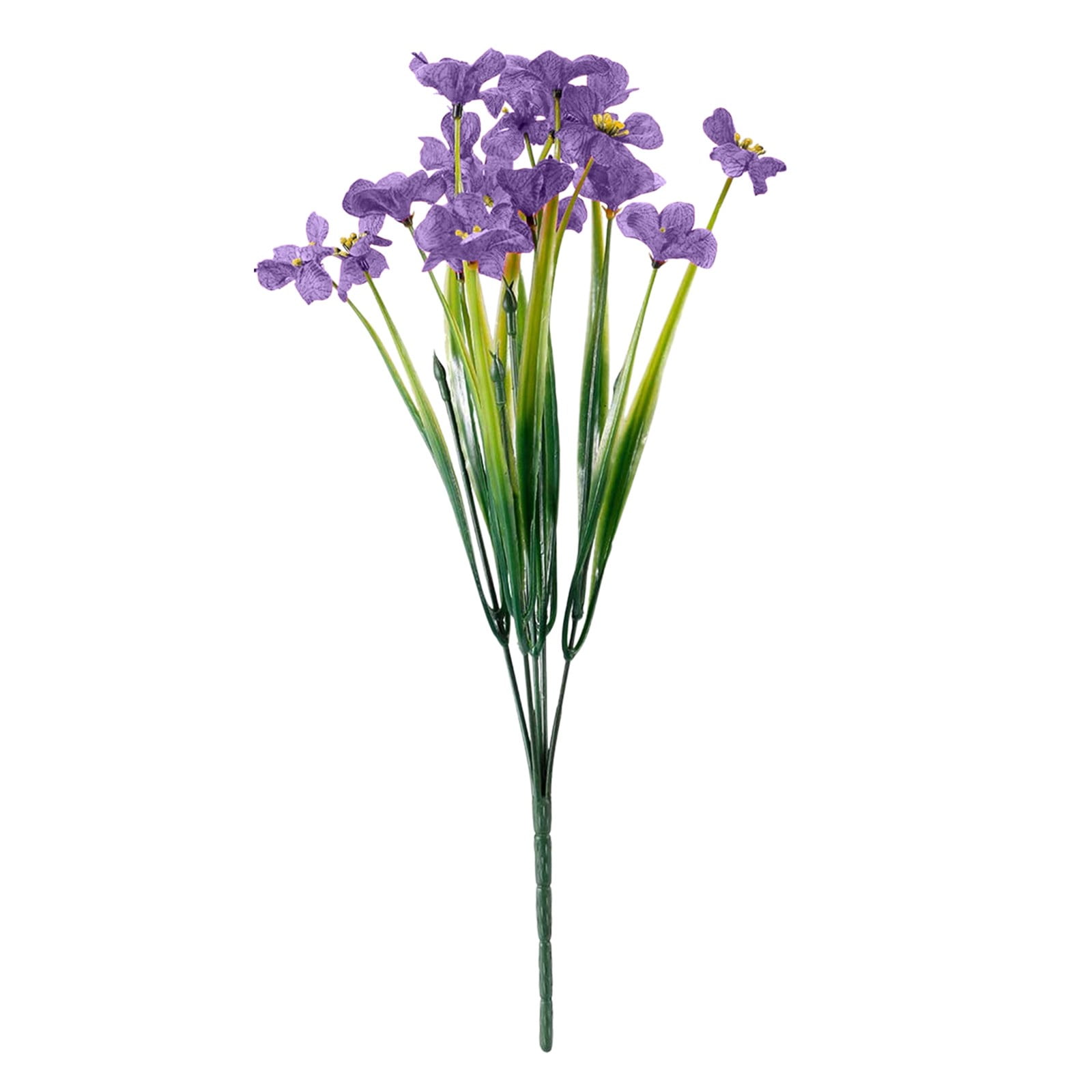 10PCS Artificial Flower Latex Real Bridal Wedding Bouquet Home