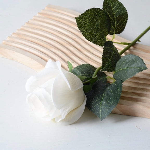 10PCS Artificial Moisturizing Rosebuds - Wet Feel Faux Roses for High-End Home, Wedding & Event Decor