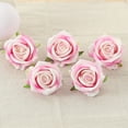 10PCS Artificial Silk Rose Head Decoration Home Wedding Christmas