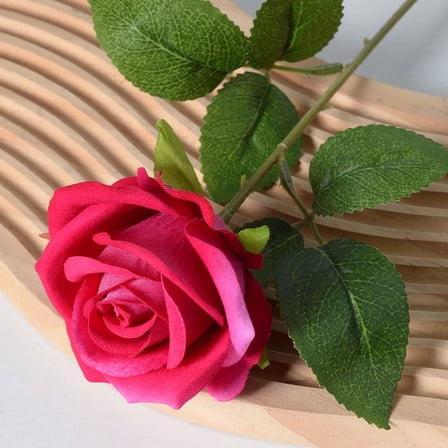10PCS Artificial Velvet Roses - Elegant Faux Flowers for Wedding, Valentine's Day & Home Decor