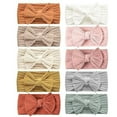 thumbnail image 1 of 10PCS Baby Nylon Headbands Hair Bows Elastics Handmade Hair Accessories for Baby Girls Babies Newborn Infant Toddler 0-3 0-6 6-12 Months, 1 of 5