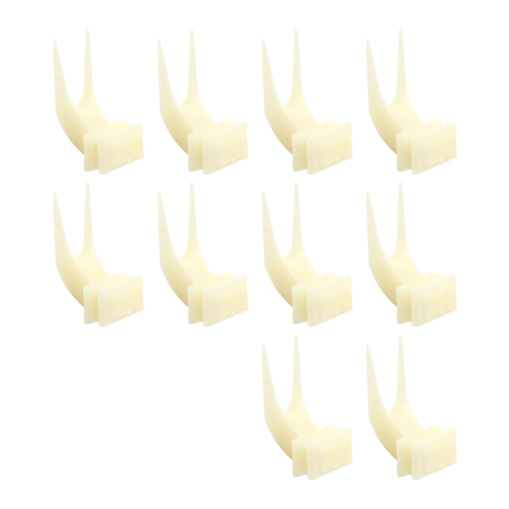 10 Stück Kardinal Vögel Deko - Rote Schaumvögel Mit Clip