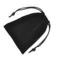 thumbnail image 1 of 10PCS Black Soft Small Jewelry Pouch, Velvet Drawstring Necklace Earrings Rings Bracelet Packing Bags, Solid Pocket Candy Crafts Mobile Phone Storage Bag, 1 of 8