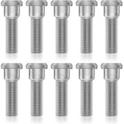 10PCS Car Wheel Studs Kit OEM#610-266 90942-02049,M12x1.5 Steel Lug Bolts for Holding Wheel Securely,Car Parts Wheel Lug Studs Compatible with Chevrolet Lexus Toyota Scion