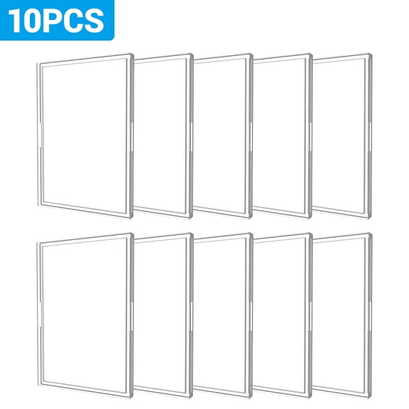 10PCS Card Case Holder for Trading Cards, 6.5x9cm / 2.5x3.5in Card Sleeves Plastic Clear Case Holder for Sport Trading Baseball Card Storage and Display