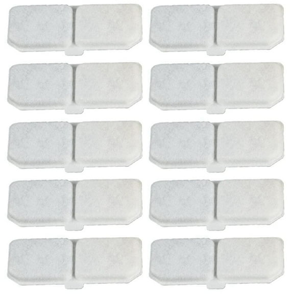 10PCS Cat Water Fountain Filter Pet Water Fountain Replacement Filter Elements Water D y4568