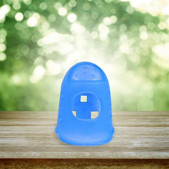 10PCS Celluloid Guitar Thumb Picks - Mixed Colors for Acoustic/Classical Guitar, Adult & Beginner Use​​ Blue