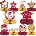 10PCS Class of 2025 Graduation Party Decorations 2025 Congrats Grad