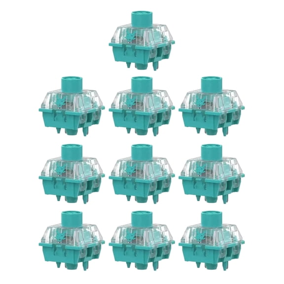10PCS Color Switches With Enhances Tactiled Responses 50Million Presses Long Use