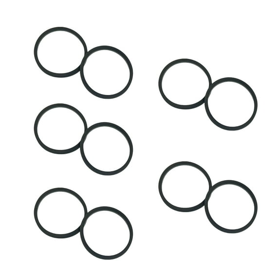 10PCS Consoles Drive Belt Replacement Rubber Belts Set for XB One Optical Drive Repair Improve Disc Functionality