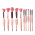 thumbnail image 1 of 10PCS Cosmetic Makeup Brush Set - Foundation Powder Eyeshadow Eyebrow Blush Concealer Brush Kit, Make Up Brushes Set, Makeup Brushes & Tools, Professional Makeup Brush Set, Beauty Tools, Travel, 1 of 9