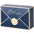 thumbnail image 1 of 10PCS Creative Wedding Candy Box Hollow Design Box Gift Box Party Favor for Wedding Anniversary Birthday BLUE, 1 of 6
