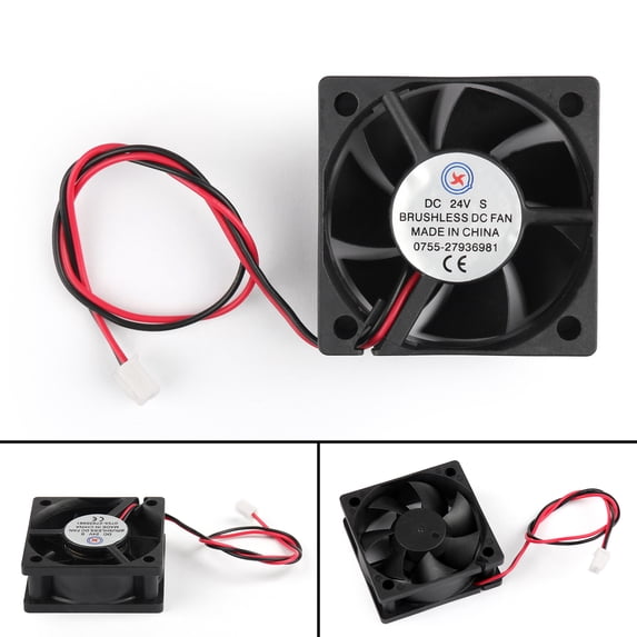 10PCS DC Brushless Cooling PC Computer Fan 24V 5020s 50x50x20mm 2 Pin Wire