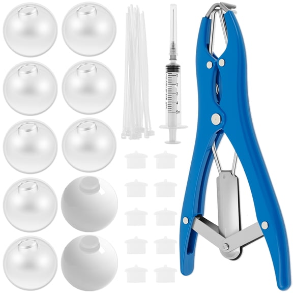10PCS DIY Stress Ball Kit Blank Pressure Ball Skin DIY Kit with Expander Tool Make Your Own Stress Toy for Adults Beginners