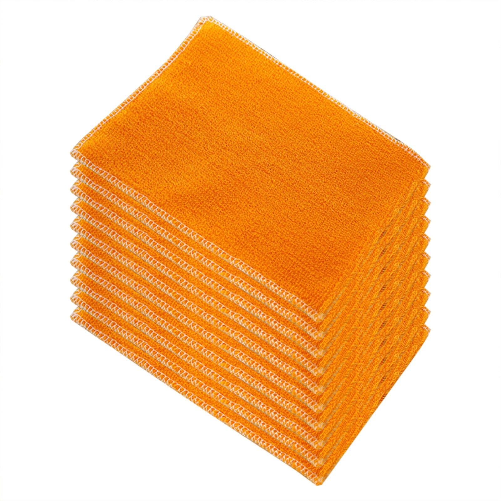 10PCS Daily Fiber Dish Towel Cleaning Thickened Cleaning Rag