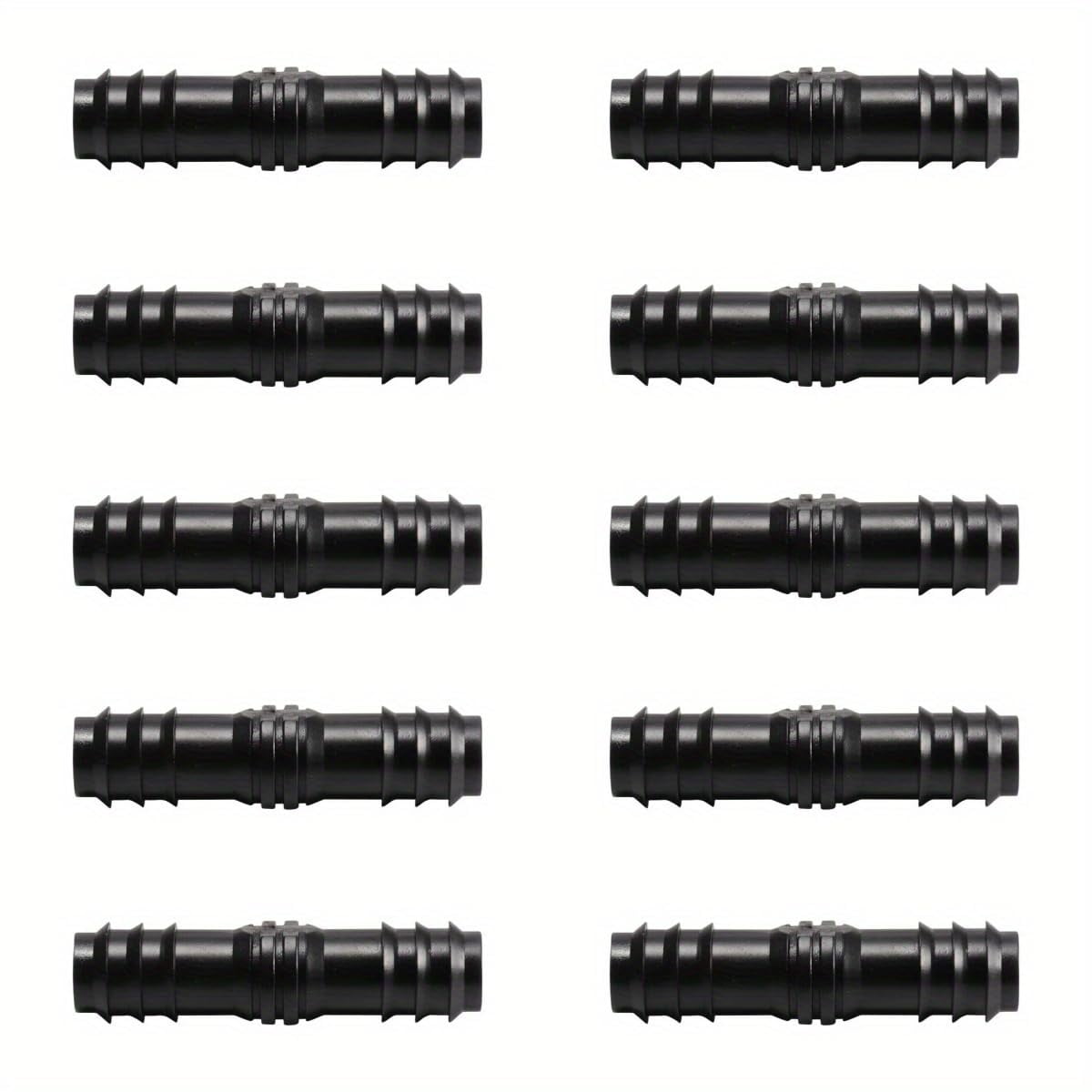 10PCS Drip Irrigation Barbed Coupling Fittings Kits For 1/2 Inch Tubing ...