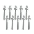 thumbnail image 1 of 10PCS Drum Set Screws Metal Drum Screw Essential Metal Instrument Replacement Part for Percussion Musical Instruments, 1 of 8