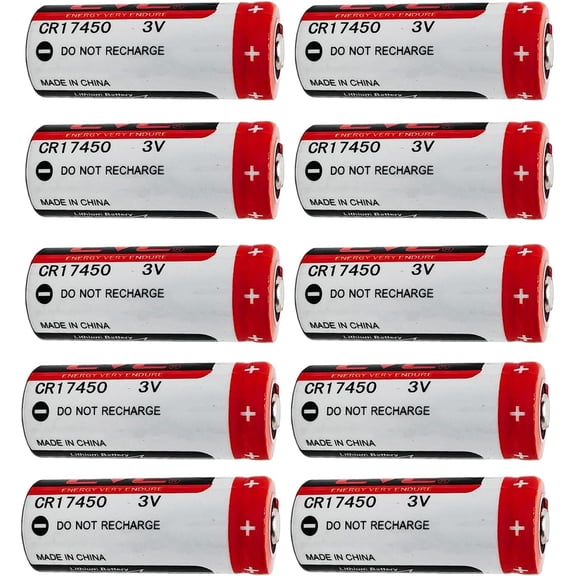 10PCS EVE CR17450 2400mAh 3V Battery Replacement PLC Industrial Control Battery