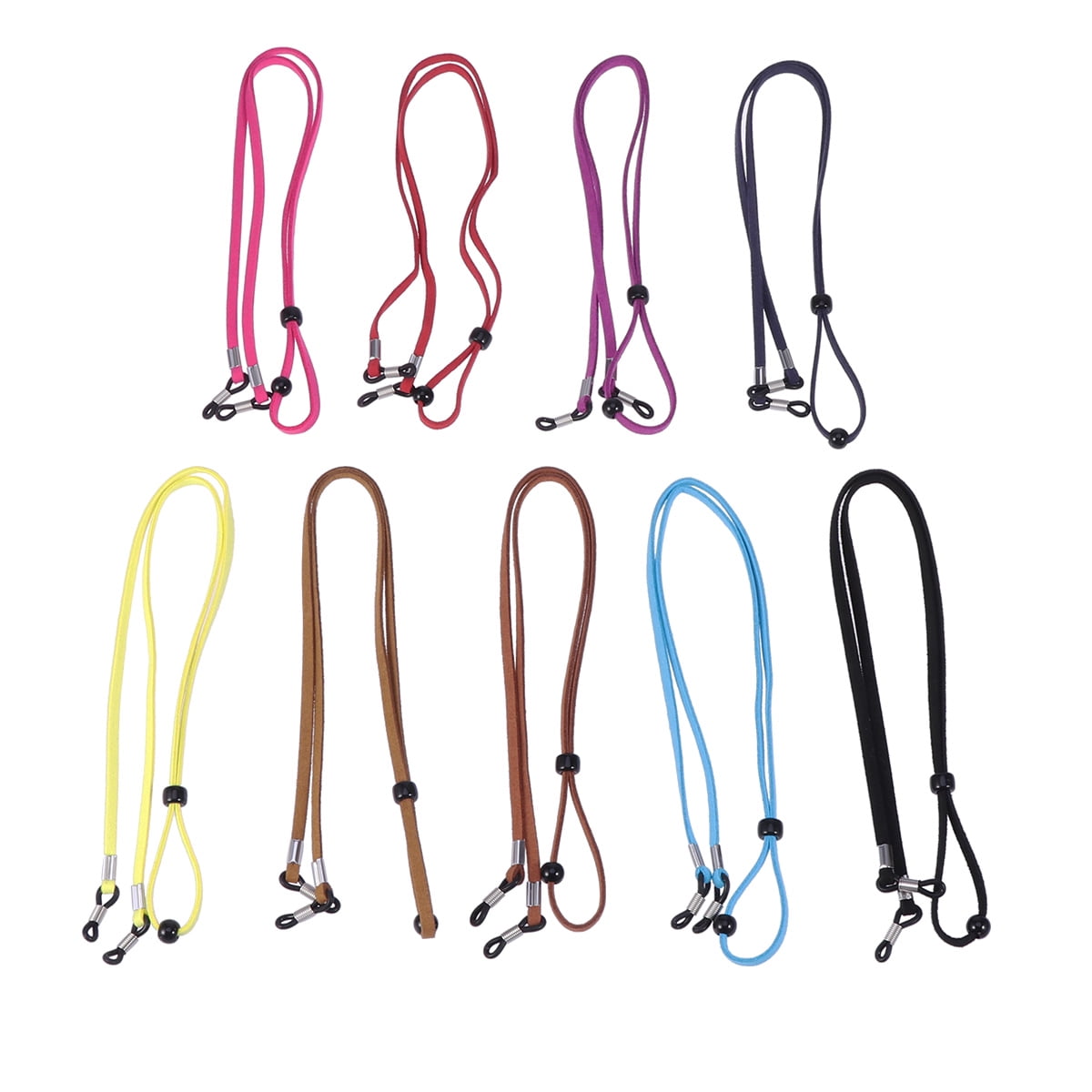 10PCS Eyeglasses Chain Premium Nonslip Sunglass Strap Eyeglass Strap Holder (Mixed Color