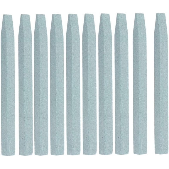 10PCS File Nail Cuticle Pusher Pedicure Manicure Buffing Tool