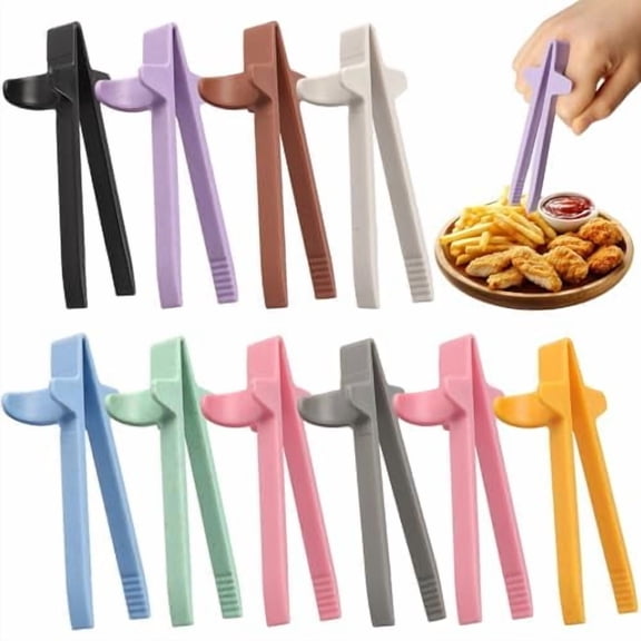 10PCS Finger Chopsticks for Snacking, Chip Chopsticks, Snack Clips, Snacking Innovation, Snack Grabber, Snacking Tool