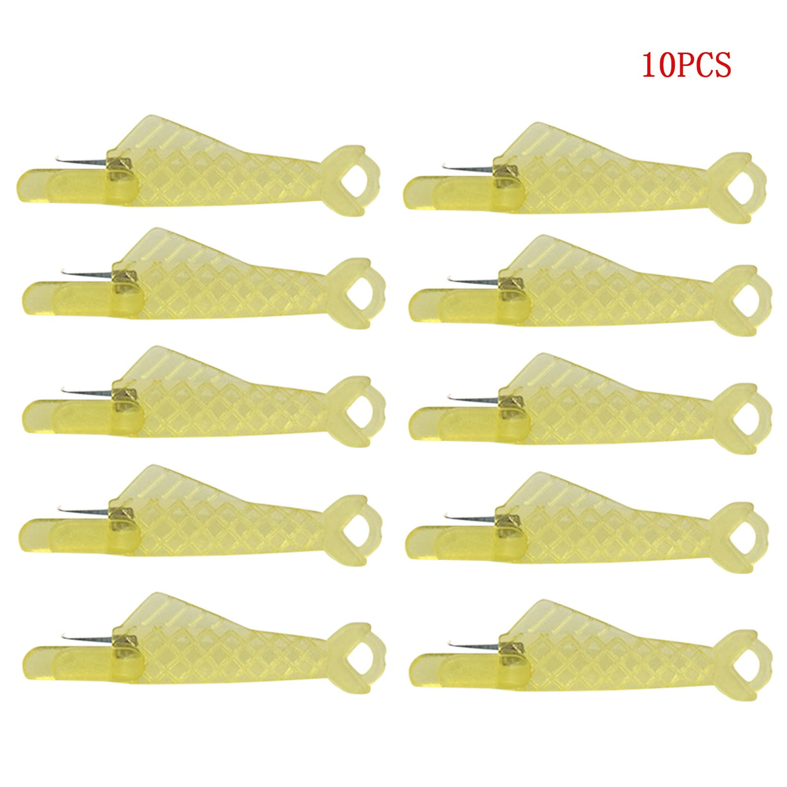 10PCS Fish Shape Needle Threaders Needle Threader For Hand Sewing DIY
