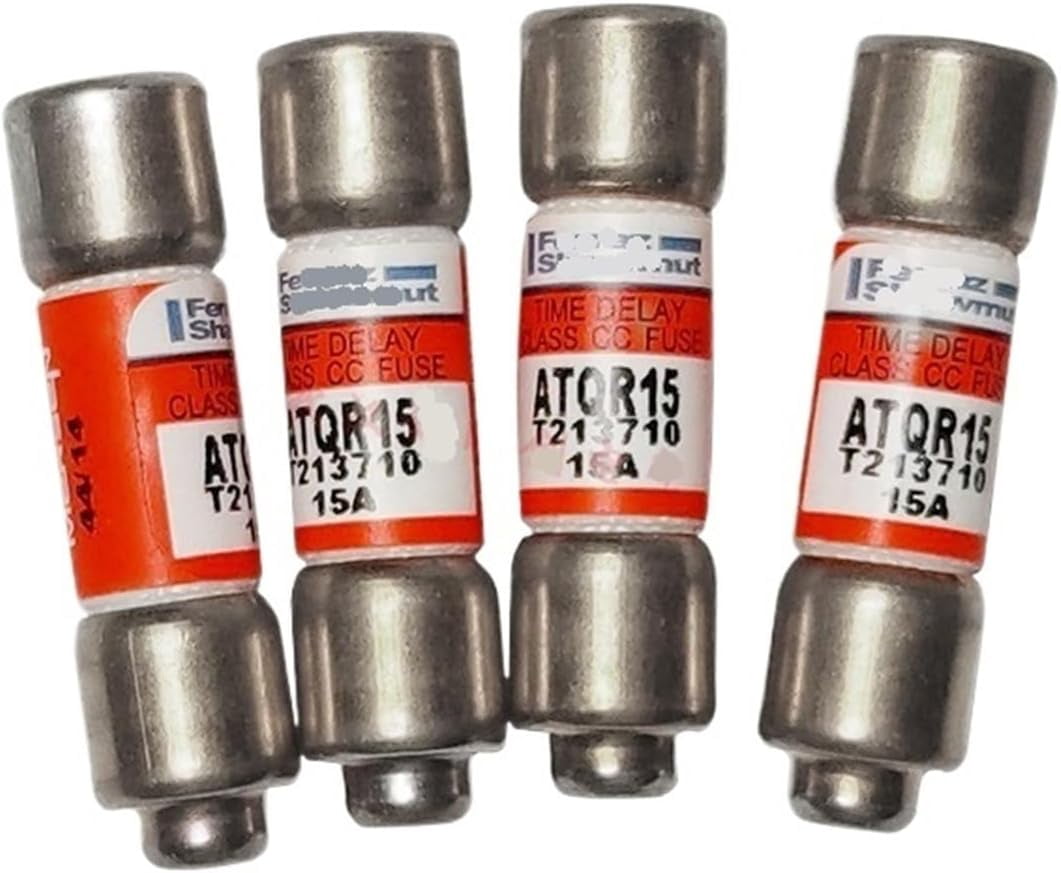 10 Pz Fusibile Ritardo Tempo Ferraz Shawmut ATQR1 ATQR-1 1A 600 V - Foto 10