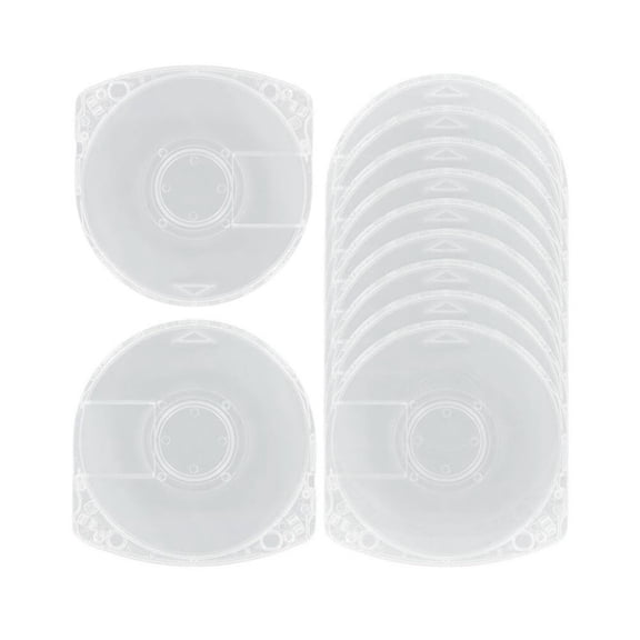 10PCS Game Disc Storage Cover for PSP UMD Protective Box Replacement Clear UMD Disc Case Shell for PSP1000/2000/3000
