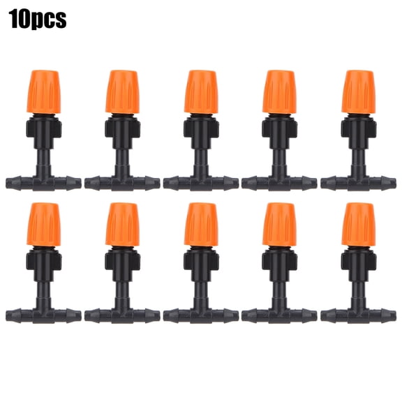 10PCS Garden Misting Set for Cooling & Irrigation Adjustable Micro Sprayer Nozzles
