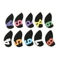 10PCS Golf Club Protective , Waterproof PU Iron Sleeve, Color and