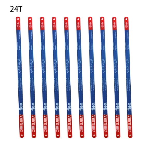 10PCS Hacksaw Blade 300mm Hand Saw Blades 14T/18T/24T Bi-Metal For Meat Wood Cut