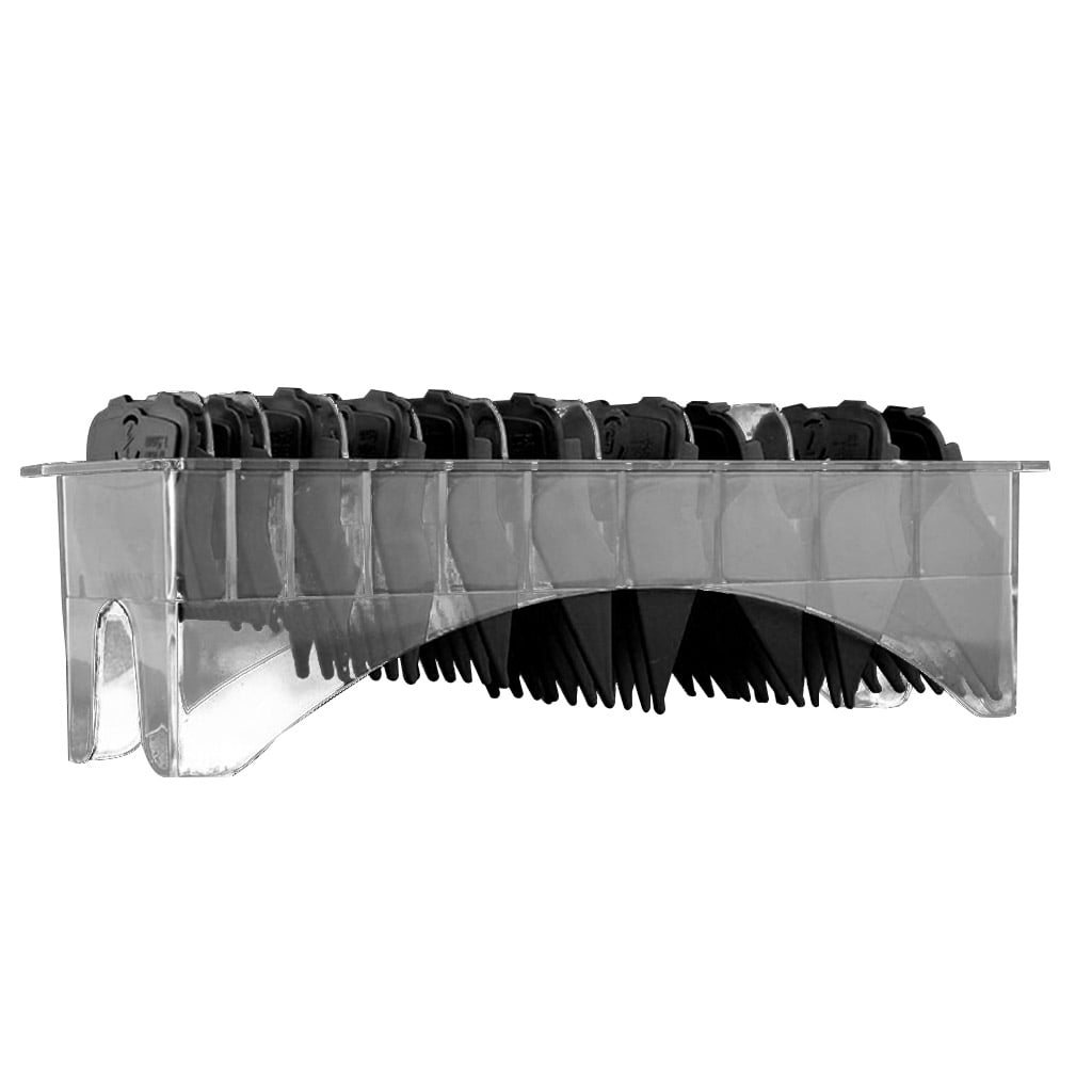 10PCS Hair Clipper Combs Guide Kit Magnetic Plastic Hairs Trimmer Limit ...