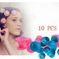 thumbnail image 1 of 10PCS Hair Curlers Rollers Hair Care Roller Silicone No Clip Hair Style Rollers Soft Magic DIY Curling Hairstyle Tools Hair Accessories, 1 of 2