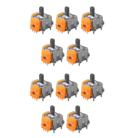 10PCS Hall Electromagnetic Joystick Convenient 3D Stick Module for PS5 Dualsense Controller TAPDRA Spare Part