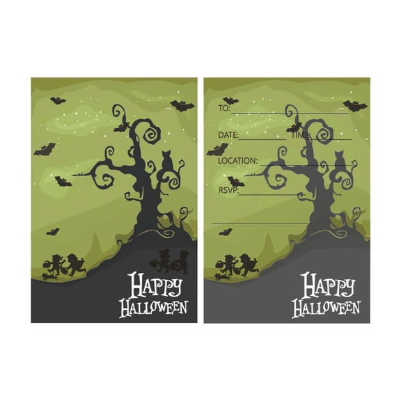 10PCS Halloween Invitation Card Party Balloon Helium Balloon For Wedding Reception Black