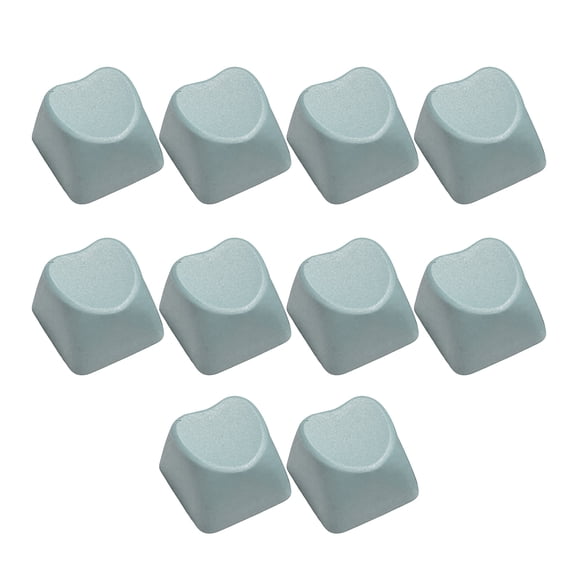 10PCS Heart Keycaps 1U Layout, Anti-Fade Ergonomic for Mechanical Keyboards