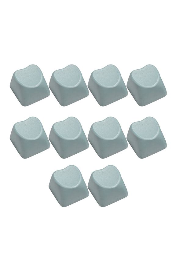 10PCS Heart Keycaps 1U Layout, Anti-Fade Ergonomic for Mechanical Keyboards