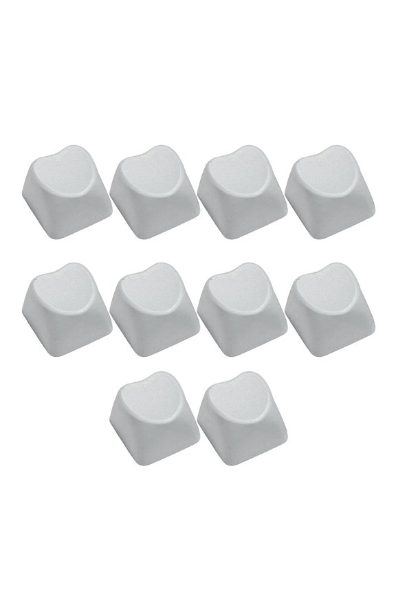 10PCS Heart Keycaps 1U Layout, Anti-Fade Ergonomic for Mechanical Keyboards
