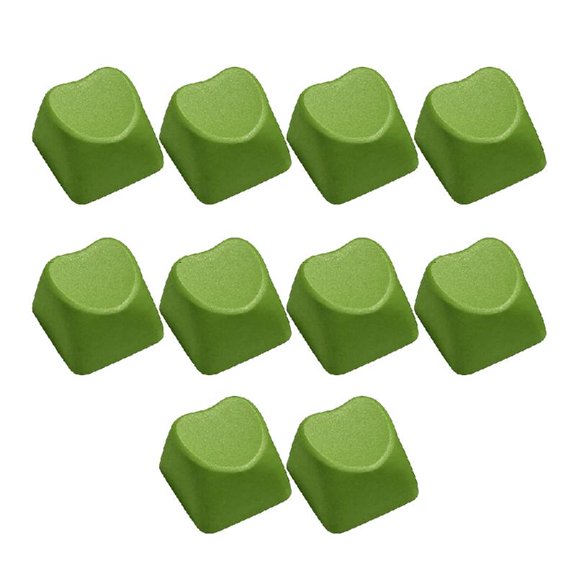 10PCS Heart Keycaps 1U Layout, Anti-Fade Ergonomic for Mechanical Keyboards