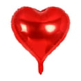thumbnail image 1 of 10PCS Heart Shape Foil Balloons Set – Valentine’s Day, Wedding, Birthday, Baby Shower Party Decorations – Reusable Aluminum Balloons with Ribbon & Straw, 1 of 5