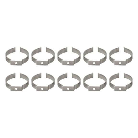 10PCS Heavy Duty Open Type Spring Steel Tool Clips for Garage and Home Storage
