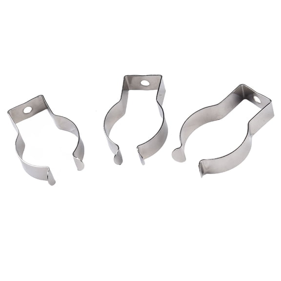 10PCS Heavy Duty Spring Steel Clips for Tools, Brooms, and Pipes