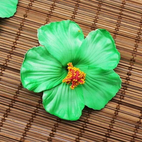 10PCS Hibiscus flowers Hawaii party Summer party DIY decorations Artificial flowers Hula girls favor hair decoration flower