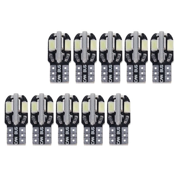 10PCS High Brightness LED Bulbs 600LM Lights Automotive Truck Modification Interior Lighting